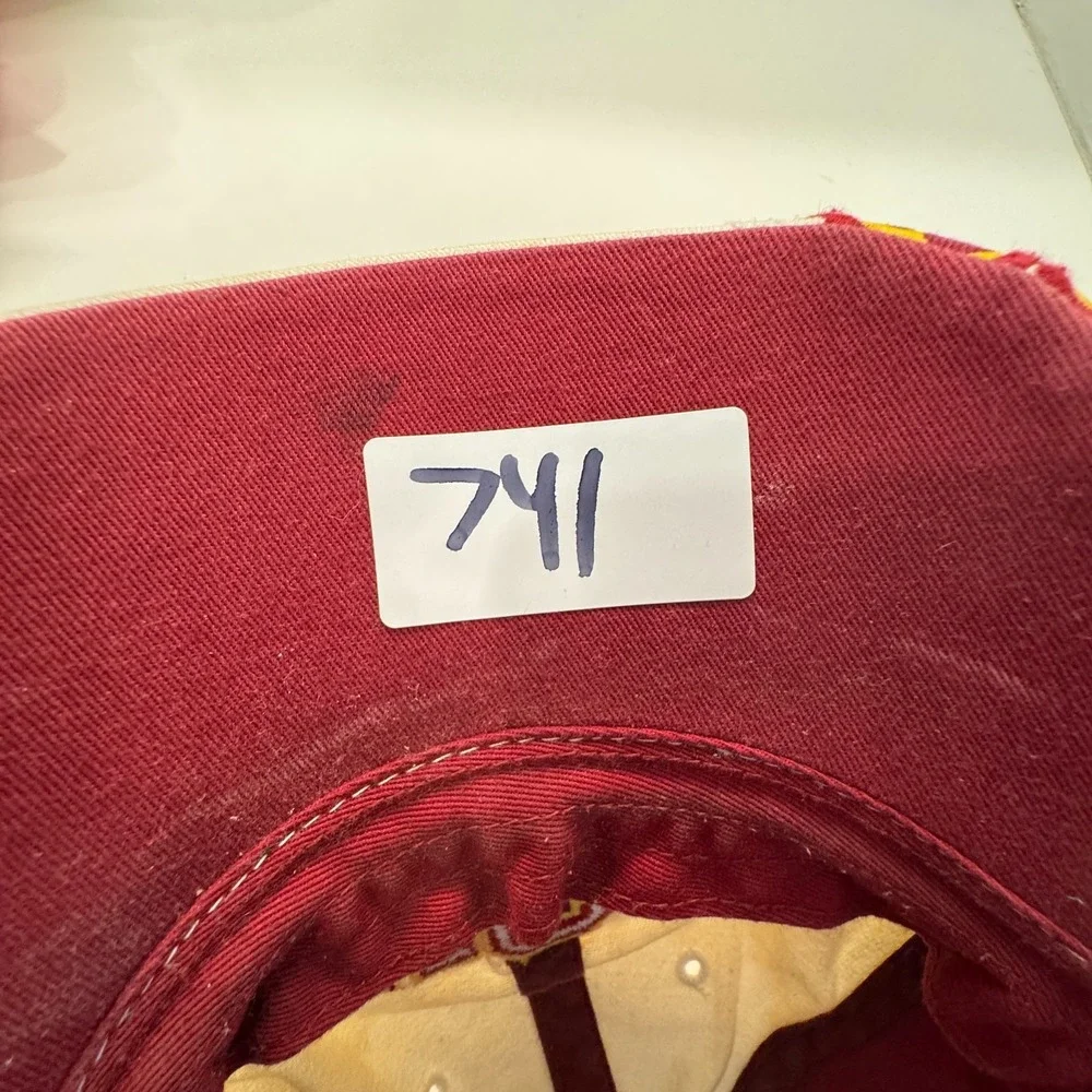 Vintage‎ USC Trojans Hat Cap SC Logo Fitted Medium Southern Cal Red Yellow